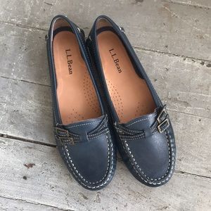 L.L. Bean Blue Loafer Flats Women’s Size 6.5